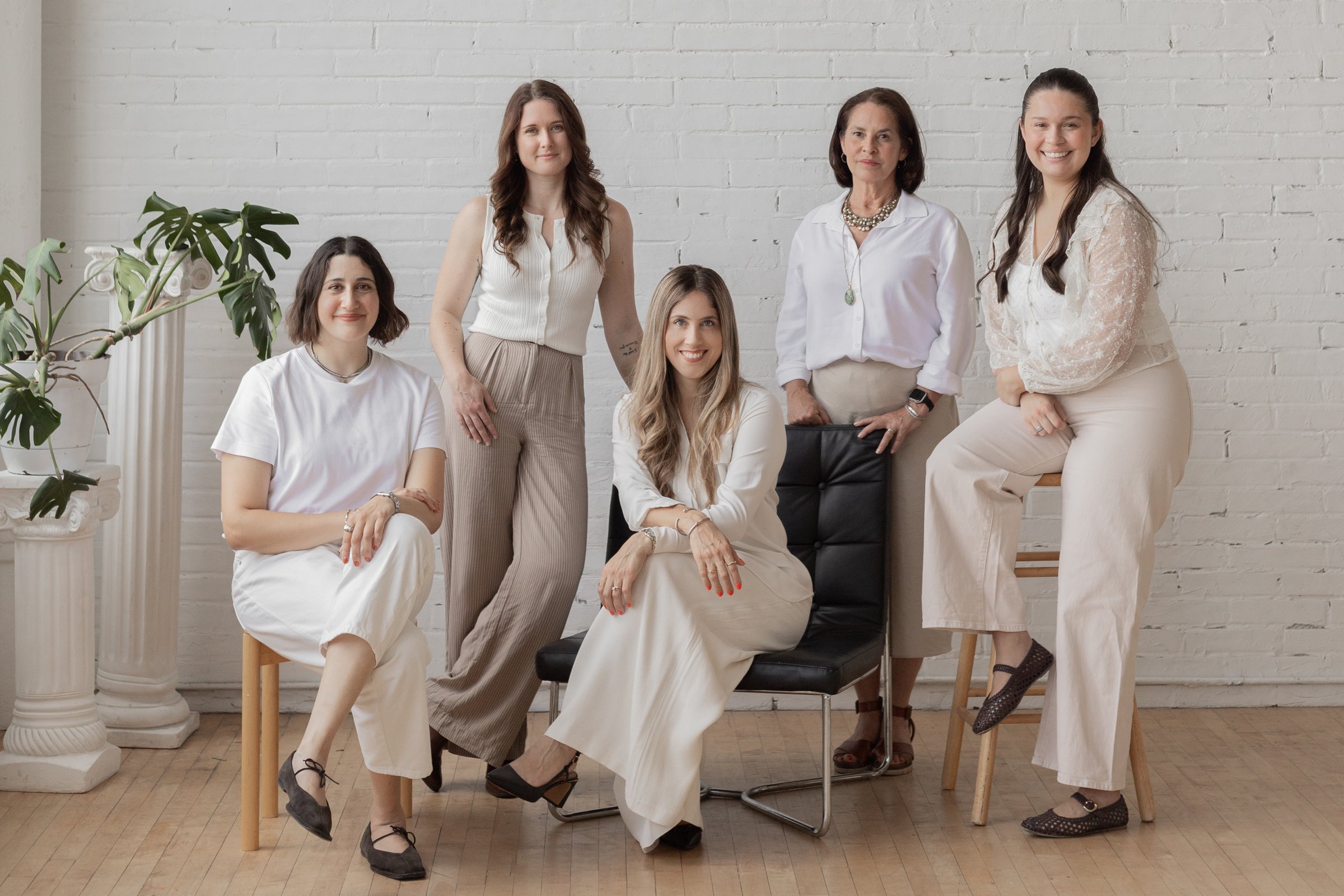 The five members of the Brain Matters team in their San Diego studio
